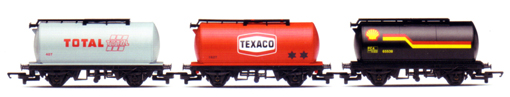 Total, Texaco and Shell Tank Wagons - Fuel Tanker Pack