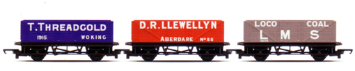 T.Threadgold, D.R.Llewellyn, LMS Loco Coal Open Wagons - Open Wagon Pack